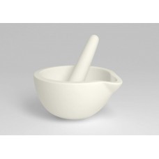 GRAL C/PISTILO EM PORCELANA 60ML DIAM.72MM | UNILAB 359.072 # CA