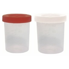 Coletor 50 ml | 0025-2 | T.branca c/rosca c/pá  (Leitoso) | Capacidade 50 ml | Embalagem Indiv. NÃO | Estéril NÃO