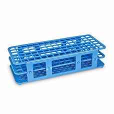 ESTANTE EM PP P/ 90 TUBOS DE ENSAIO. 13 MM. AZUL. | Kasvi K30-9013B