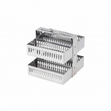 BERÇO PARA CUBA DE COLORAÇÃO. 30 LÂMINAS. AÇO INOX