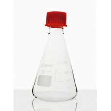 Frasco Erlenmeyer Graduado com Tampa de Rosca Capacidade 125 ml - 91216284