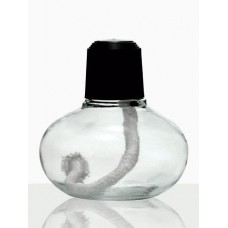 Lamparina de Vidro Completa com Tampa e Pavio Capacidade 60 ml - 9340018