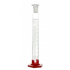 Proveta Graduada de Vidro Classe A Base Hexagonal de Polipropileno com Rolha de Vidro Capacidade 500 ml - 91387442