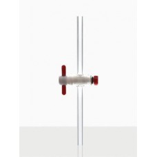 Torneira de PTFE Reta em Boro silicato Capacidade 8 mm - 9413701