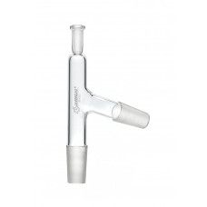 Tubo Adaptador com Saída para Termômetro com Três Juntas Junta Superior 10/30 - Juntas 29/42 - 9412935